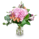 A bouquet of hydrangeas